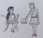 Ilustrace v časopise/publikacích - veselé starostky (vesele_starostky.jpg)
