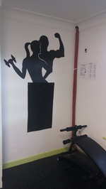 Malování na zeď - v tělocvičně – in the gym (gym2.jpg)