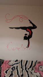 Malování na zeď - Gymnast – gymnastka (gymnast.jpg)